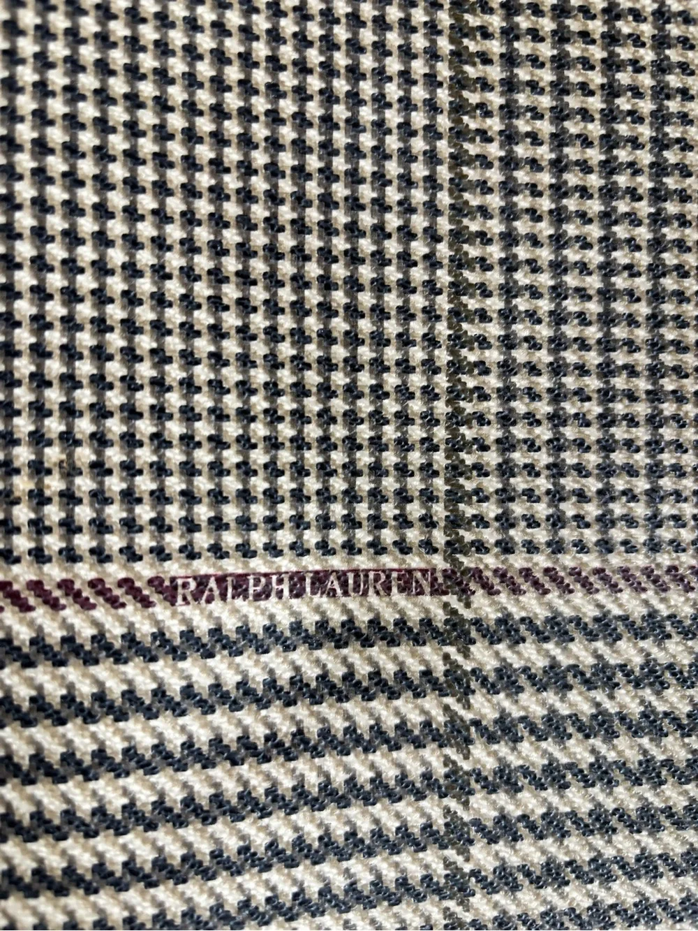 Polo Ralph Lauren Plaid Garment Bag